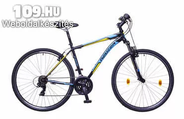 X-Zero férfi fekete/kék-sárga 19 cross kerékpár