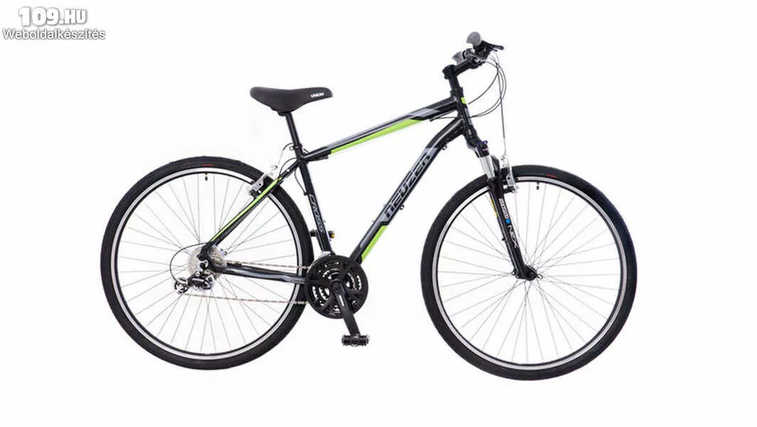 X200 férfi fekete/szürke-zöld 19 cross kerékpár