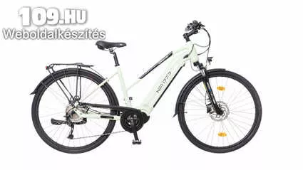 Belluno női 17 menta/fekete Bafang középmotoros elektromos kerékpár