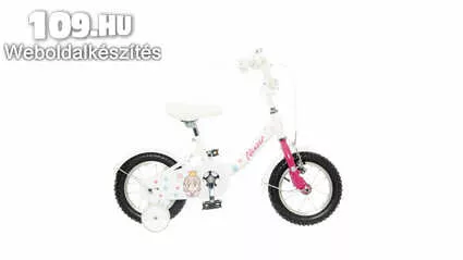 BMX 14 lány fehér hercegnős kerékpár