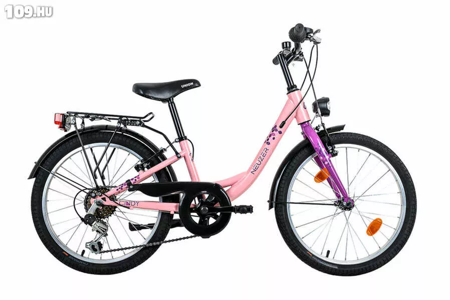 Cindy 20 City rózsaszín lány kerékpár