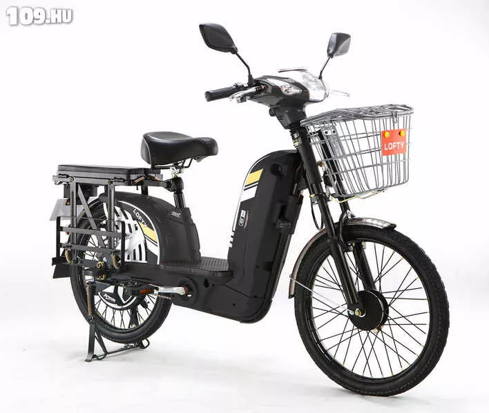 Lofty 10 traveller 48v-os elektromos kerékpár fekete