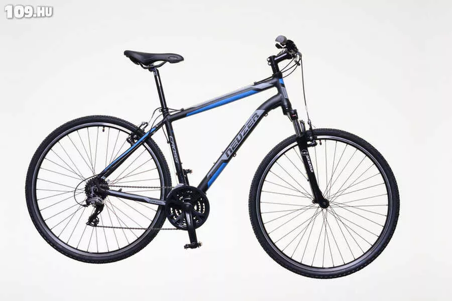 X200 férfi fekete/kék-szürke 21 cross kerékpár