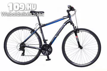 X100 férfi fekete/kék-szürke 19 cross kerékpár