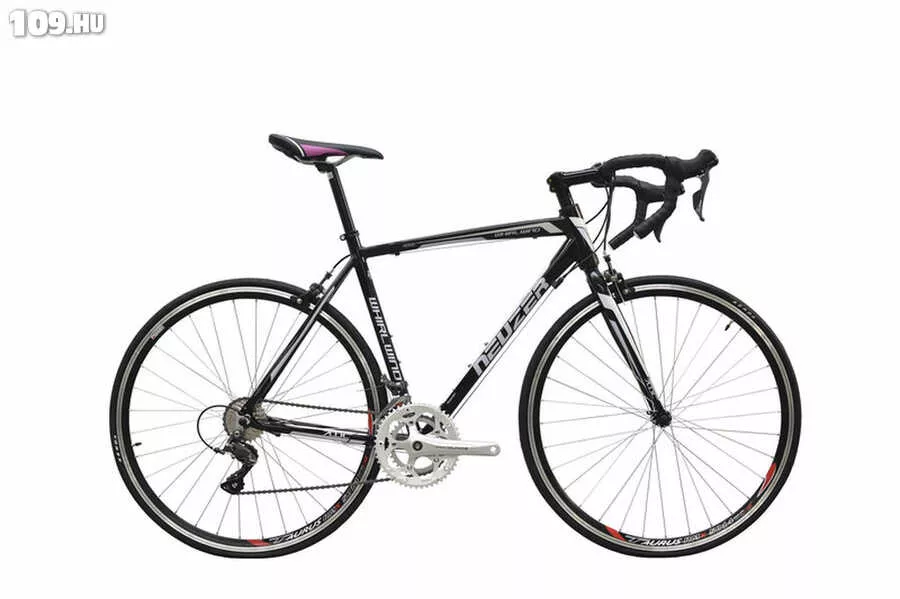 Whirlwind 100 fekete/rózsaszín-fehér 54 cm országúti kerékpár