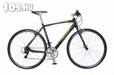Courier DT fekete/zöld-szürke matt 59 cm fitness kerékpár