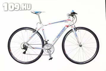 Courier DT fehér/kék-piros 46 matt fitness kerékpár