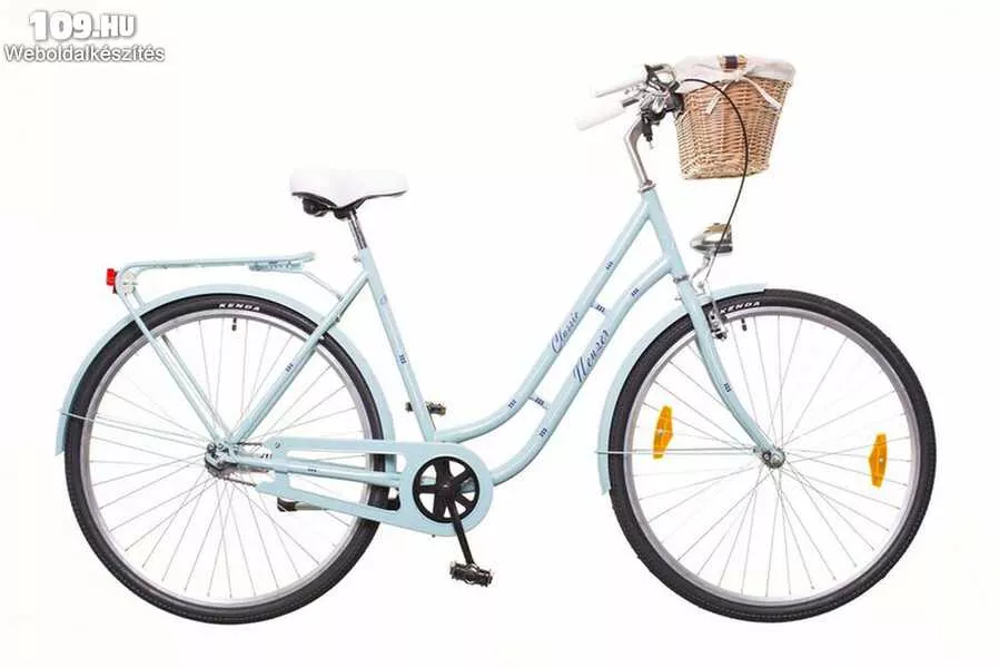Classic Prémium 28 1S női celeste/fehér-kék kerékpár