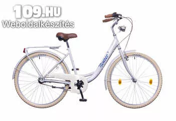 Balaton Premium 26 N3 női szürke/kék-narancs kerékpár