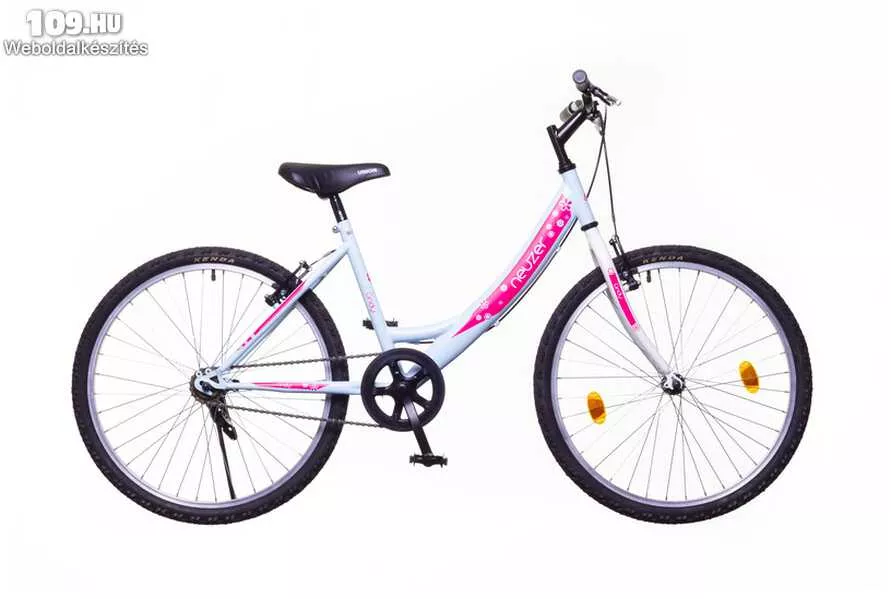 Cindy 24 1S világoskék/fehér-pink lány kerékpár