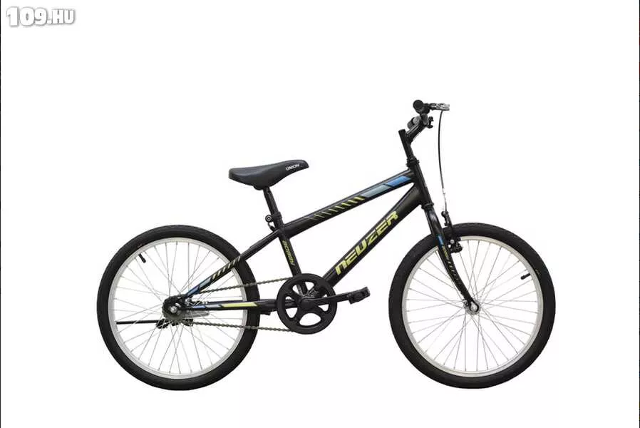 Bobby 20 1S fekete/sárga-kék kerékpár