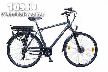 Lido férfi 21 szürke/barna elektromos kerékpár