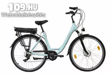 Lido női 17 celeste/fekete elektromos kerékpár