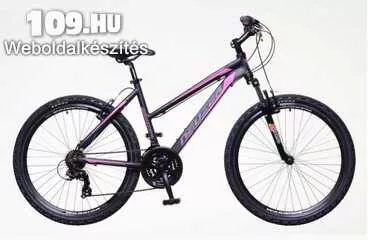 Mistral 50 női fekete/pink-kék 17 kerékpár