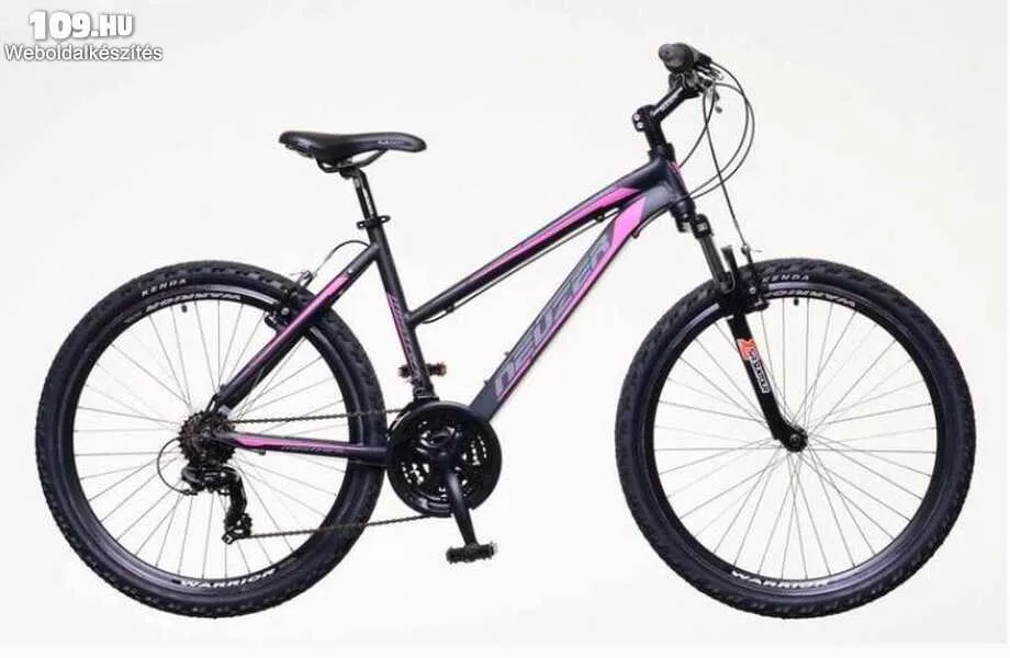 Mistral 50 női fekete/pink-kék 19 kerékpár