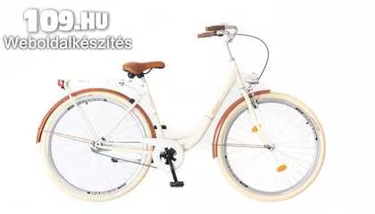 Balaton Premium 28 N3 női krém/barna kerékpár