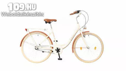Balaton Premium 26 N3 női krém/barna kerékpár