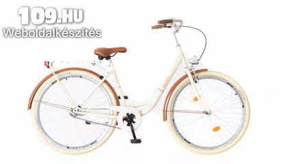 Balaton Premium 26 1S női krém/barna kerékpár
