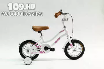 Cruiser 12 lány fehér/pink kerékpár