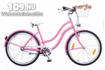 Picnic női pink/fehér kerékpár