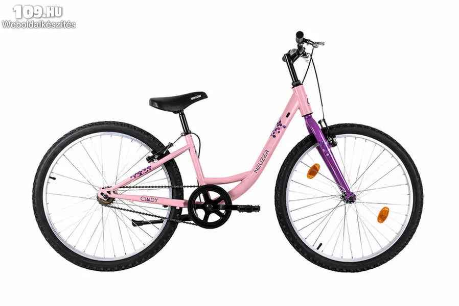 Cindy 24 1S rózsaszín lány kerékpár